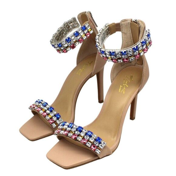 Thalia Sodi Womens Linzee Embellished Zip up Pumps - Picture 3 of 9